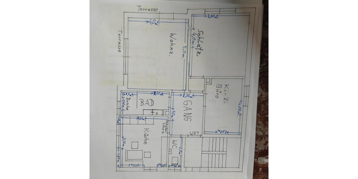 Sanierte 3-Zimmer Wohnung mit Terrasse zimmer