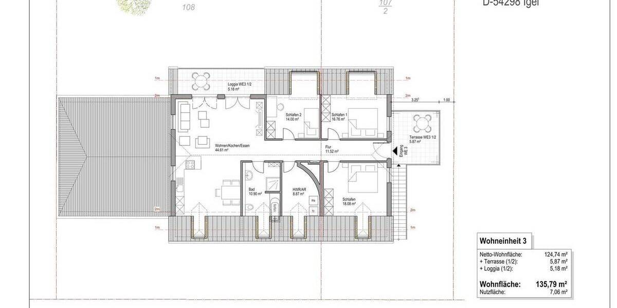 Etagenwohnung Igel - 558.000&euro; | Angebot:26064549