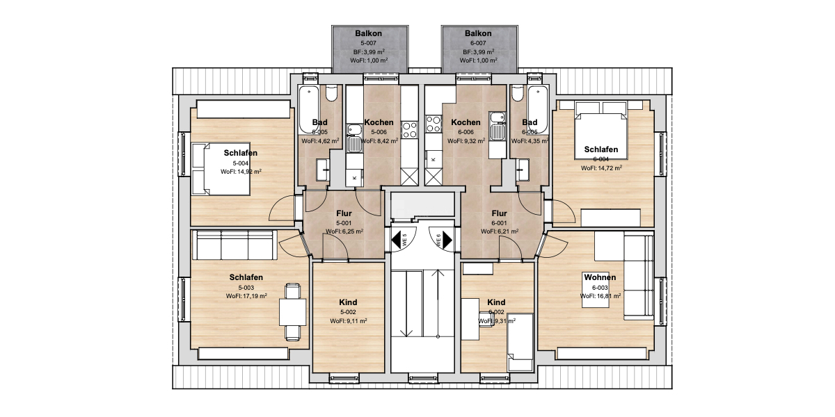 MFH in Schwerin! Ziegelinnensee. Fußläufig zur City. Top Kapitalanlage! - Mehrfamilienhaus, Wohnhaus Schwerin Lewenberg | Angebot:27071540