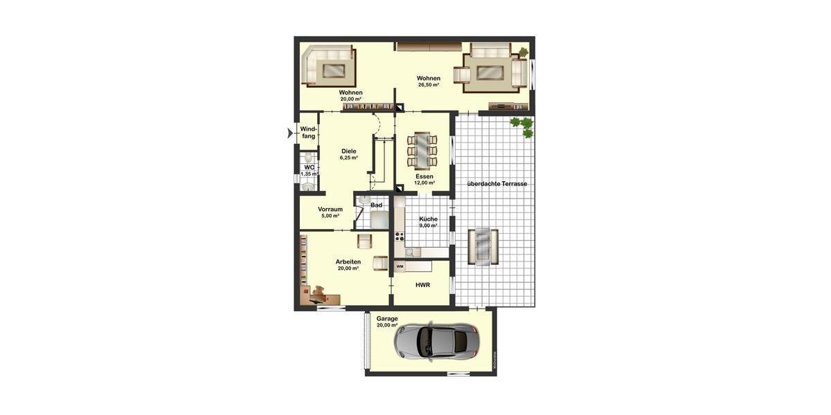 Einfamilienhaus Elsfleth - 6.5 Zimmer, 155 m&sup2;, 1.150&euro; | Angebot:26675545