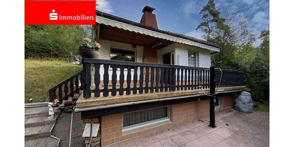 Natur, Ruhe und Auszeit genießen - Bungalow in Waldrandlage 2 zimmer