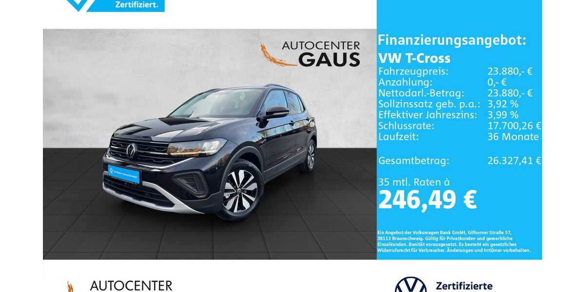 VW T-Cross 9.133 km 23.880 &euro; Bielefeld 33699