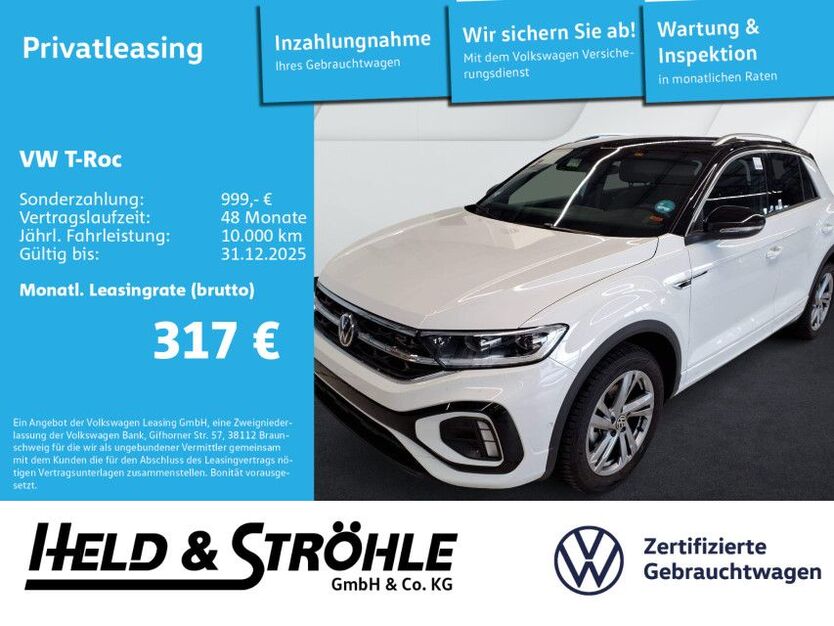VW T-Roc 6.362 km 31.970 € Neu-Ulm 89231