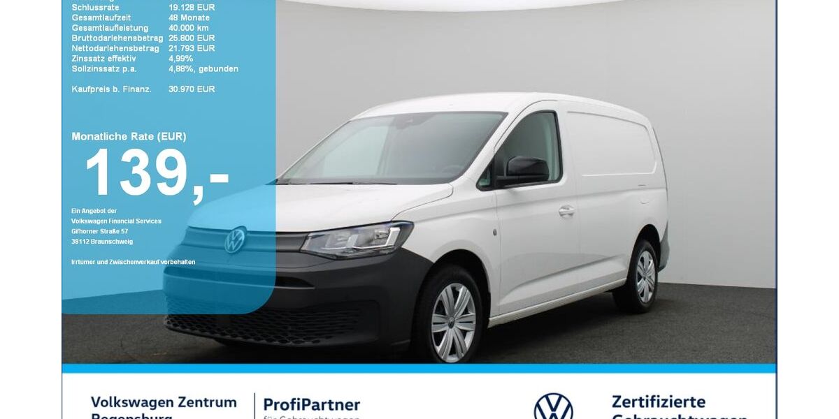 VW Caddy Maxi 17.800 km 30.970 &euro; Regensburg 93053