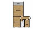 Etagenwohnung Delmenhorst Deichhorst - 2 Zimmer, 49 m&sup2;, 420&euro; | Angebot:26308658