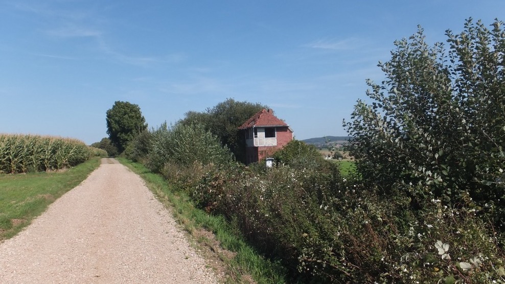 Ehemaliges Bahnwärterhaus (BahnwärterhausStellwerk) in Nauen