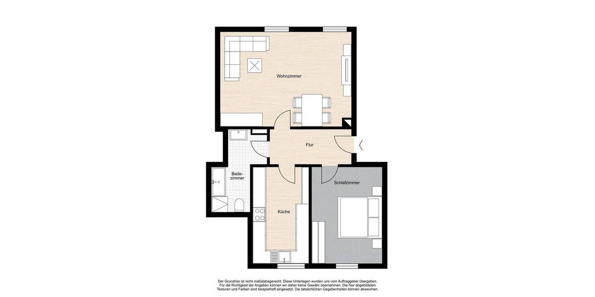 Etagenwohnung Würzburg Altstadt - 2 Zimmer, 48 m&sup2;, 175.000&euro; | Angebot:26434545
