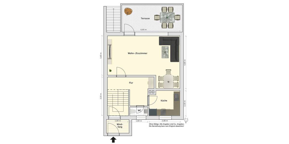 Reihenmittelhaus Wilhelmshaven Altengroden - 5 Zimmer, 101 m&sup2;, 145.000&euro; | Angebot:26825668