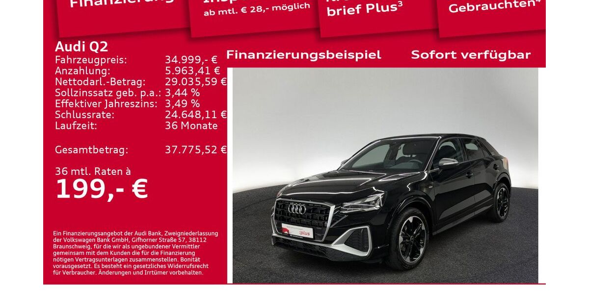 Audi Q2 7.420 km 34.199 &euro; Berlin 10587
