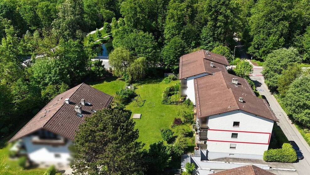 Bezugsfreie 3-Zimmer-Wohnung in Rosenheim - Ruhige Lage mit Blick ins Grüne & zentrumsnah