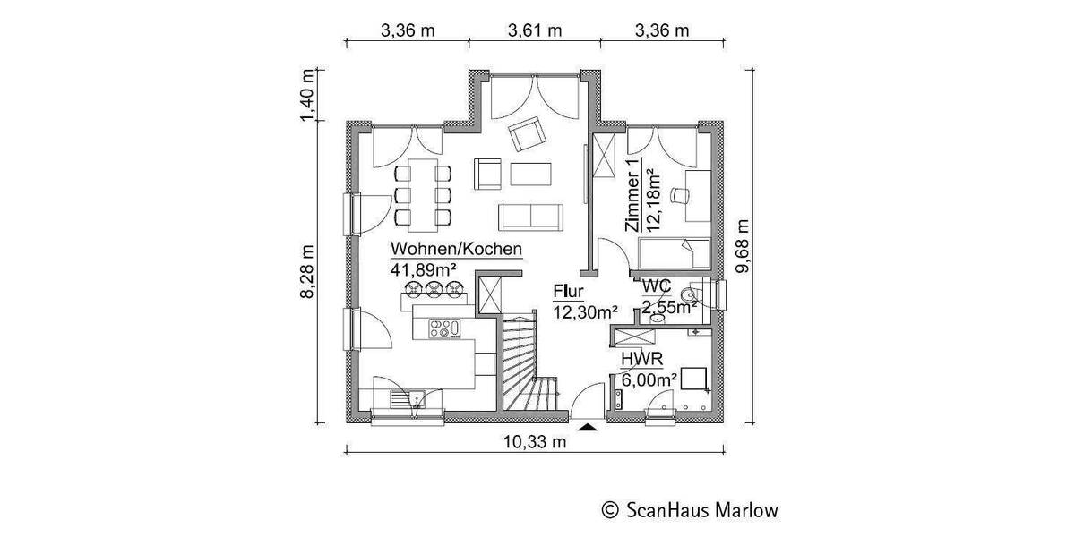 Einfamilienhaus Bad Dürrenberg Nempitz - 5 Zimmer, 144 m&sup2;, 366.110&euro; | Angebot:25533043