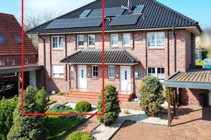 Doppelhaushälfte mit zwei separaten Wohnungen in ruhiger, aber zentraler Lage von Mettingen 6 zimmer