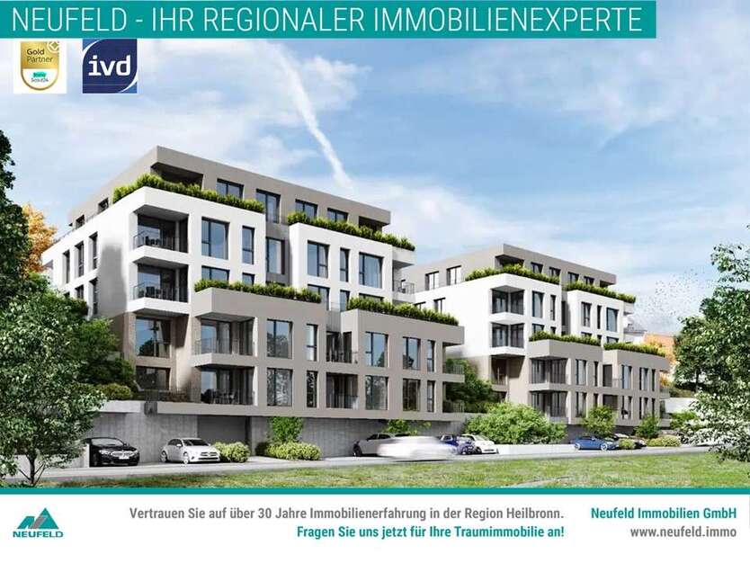 Wohnung zum Mieten in Oedheim 980 € 56.71 m²