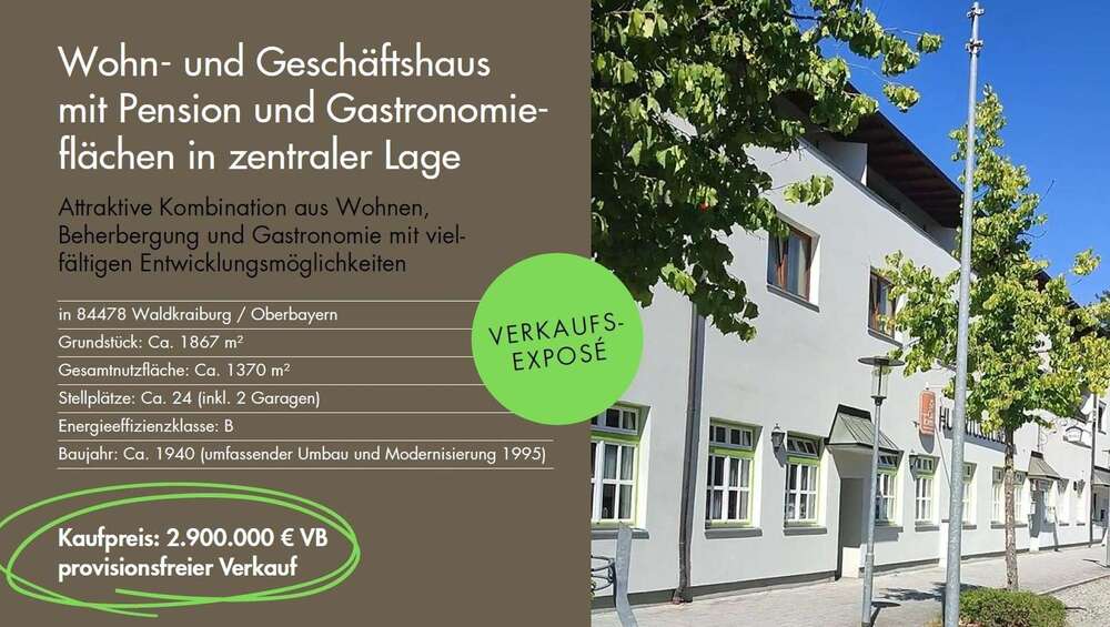 Gewerbeobjekt Waldkraiburg - 2.900.000&euro; | Angebot:26216647
