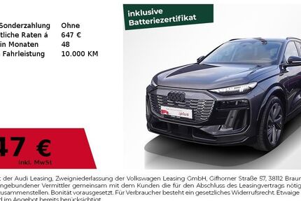 Audi Q6 e-tron 9.172 km 65.390 &euro; Erlangen 91058