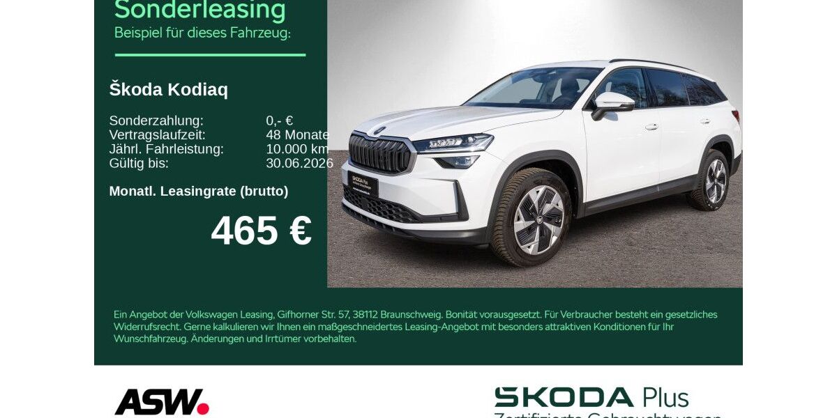 Skoda Kodiaq 20.400 km 42.890 &euro; Heilbronn 74076