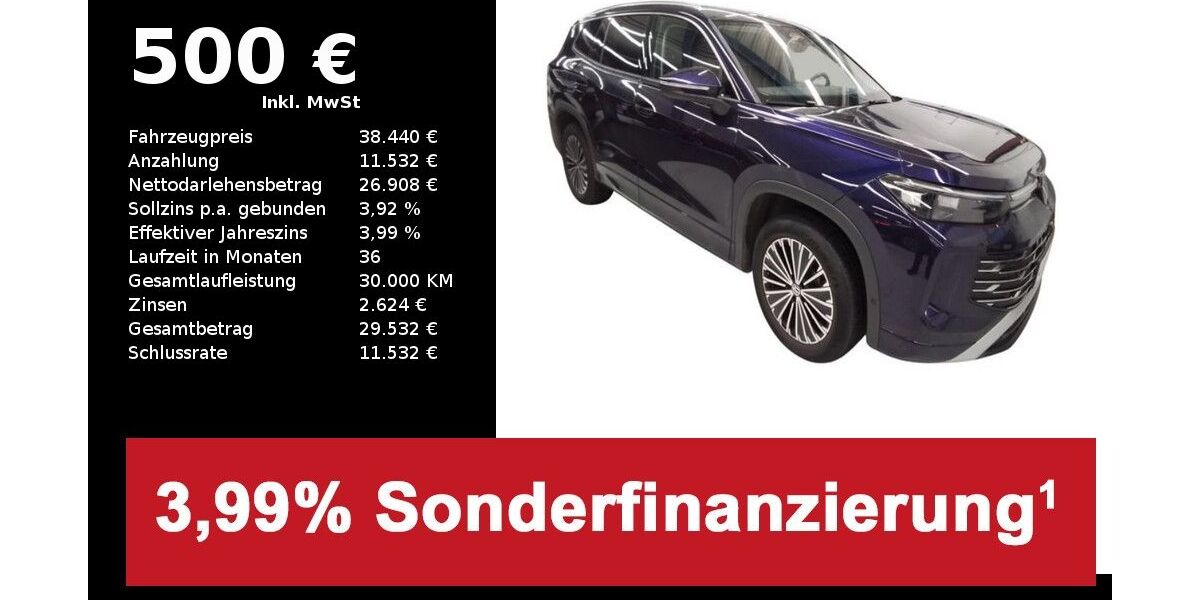 VW Tayron 11.862 km 38.440 &euro; Pfaffenhofen/Ilm 85276