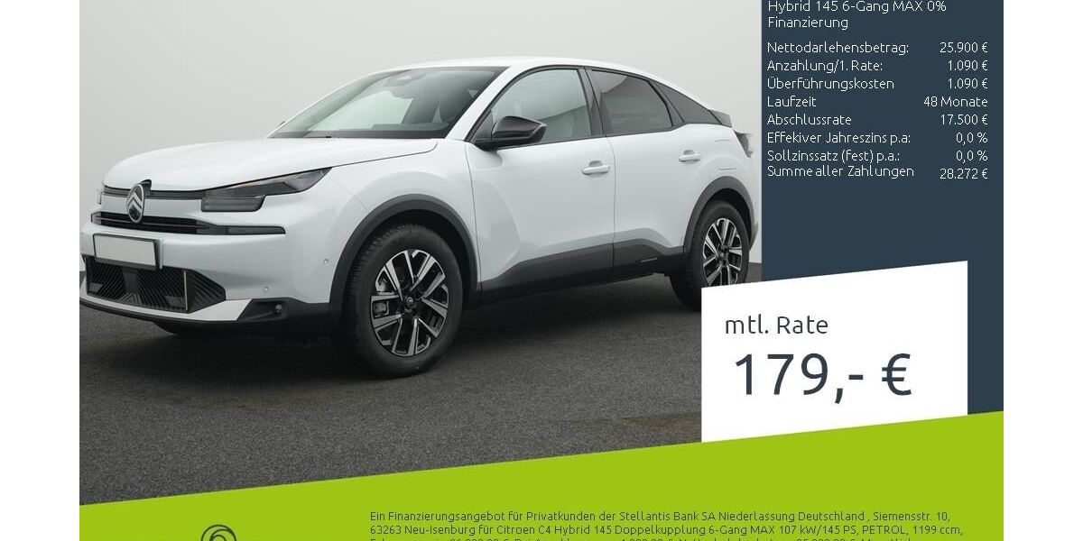 Citroen C4 1.500 km 23.890 &euro; Borken 46325
