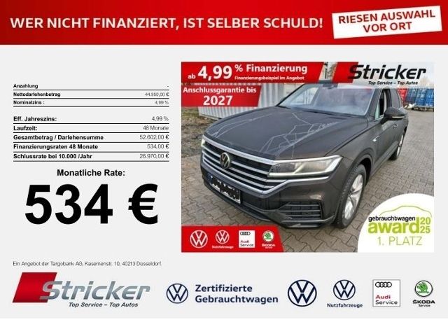 VW Touareg 50.002 km 44.949 &euro; Detmold 32760