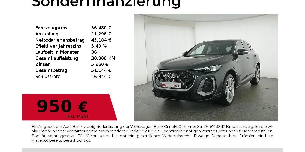 Audi Q5 16.700 km 56.480 &euro; Nürnberg 90441
