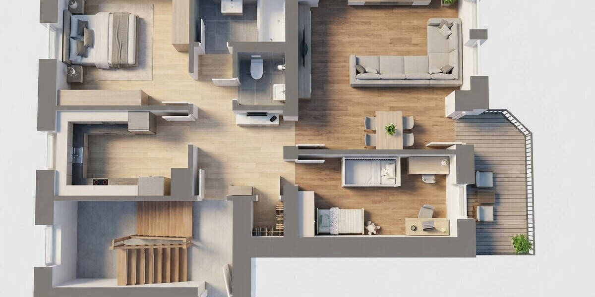 Etagenwohnung Heidelberg Südstadt - 3 Zimmer, 72 m&sup2;, 399.000&euro; | Angebot:26043825