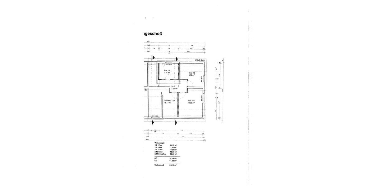 Etagenwohnung Cottbus Merzdorf - 4 Zimmer, 120 m&sup2;, 1.350&euro; | Angebot:26441434