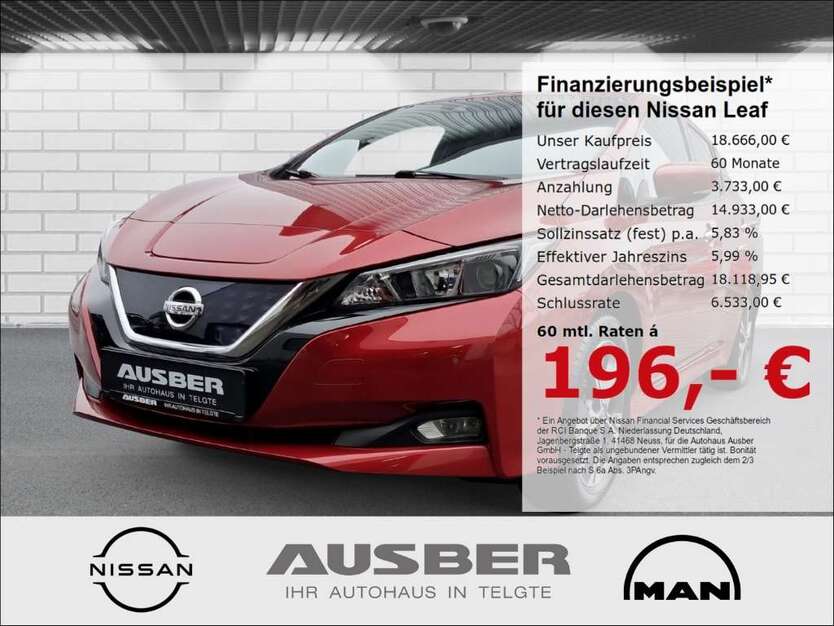 Nissan Leaf 58.249 km 18.666 € Telgte 48291