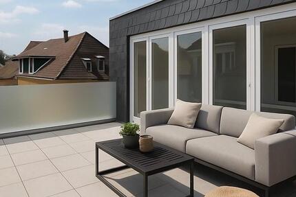 Traumhafte Dachgeschosswohnung mit großer Dachterrasse in Dresden 5 zimmer