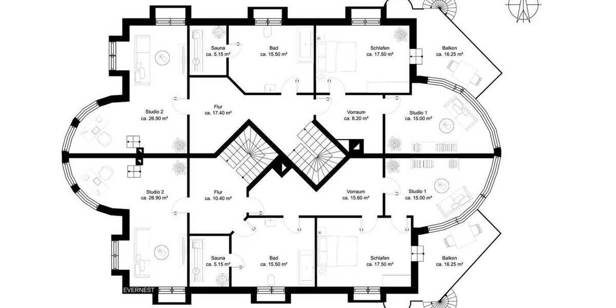 Doppelhaushälfte Woltersdorf - 7 Zimmer, 268 m&sup2;, 895.000&euro; | Angebot:26391647