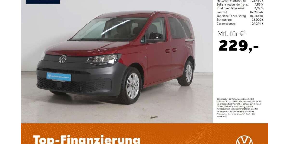 VW Caddy 15.080 km 27.480 &euro; Amberg 92224