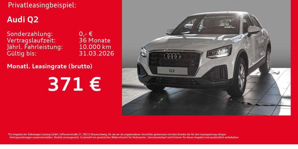 Audi Q2 1.890 km 28.881 &euro; Hamburg 22419