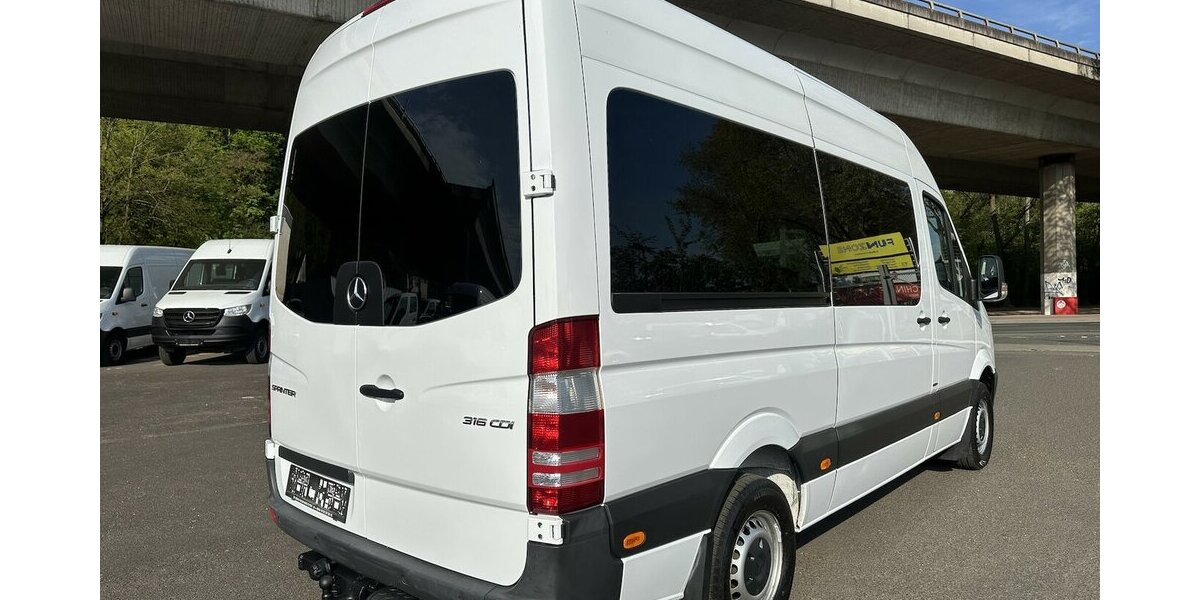Mercedes-Benz Sprinter 316 CDI Tourer 2,2,2,3 mit 2,8 to AHK 250.794 km 24.871 &euro; Mainz 55122