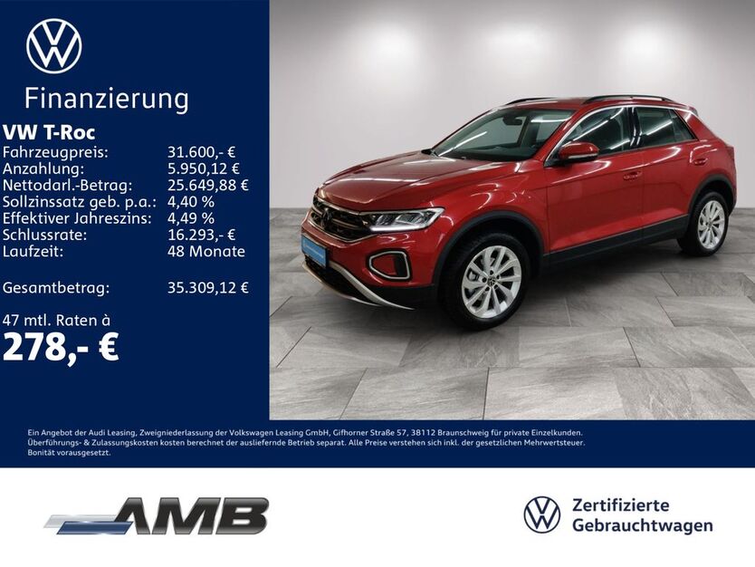 VW T-Roc 12.660 km 30.980 € Borna 04552