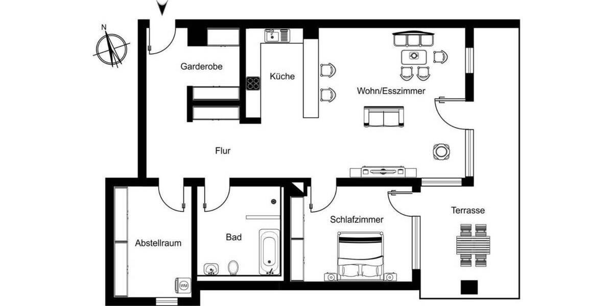 Etagenwohnung Bad Wildbad - 2 Zimmer, 116 m&sup2;, 544.000&euro; | Angebot:26805145