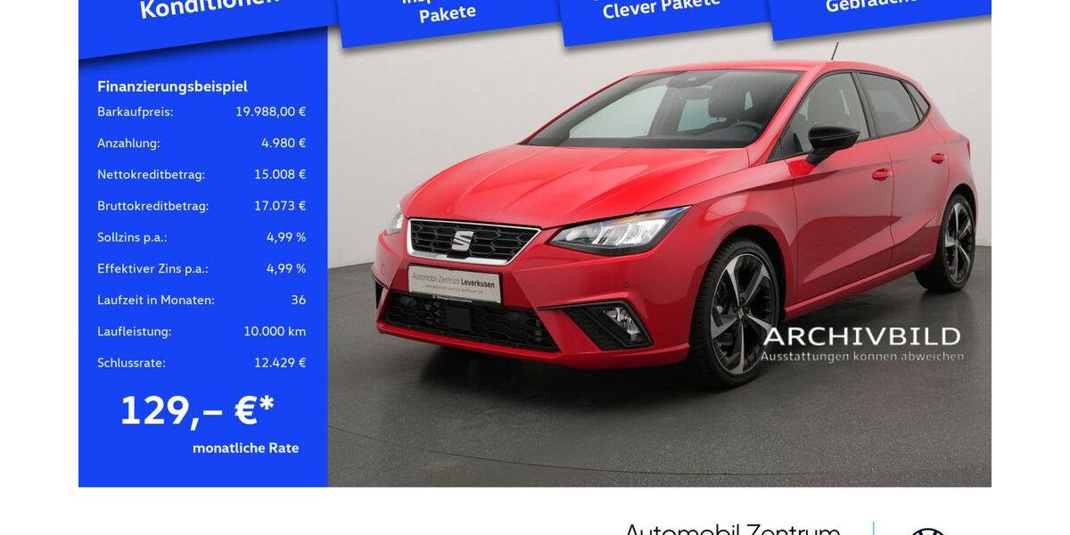 Seat Ibiza 13.771 km 19.988 &euro; Leverkusen 51379