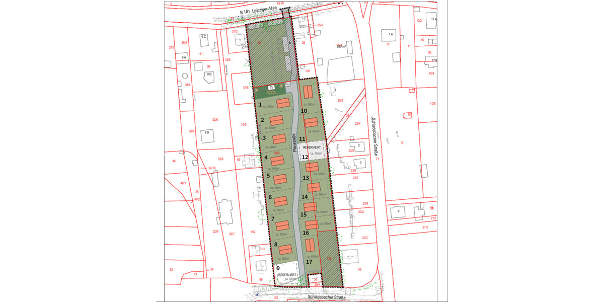 Grundstück Wallendorf (Luppe) Wallendorf - 102.000&euro; | Angebot:26188641