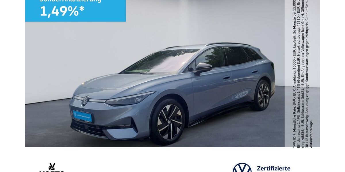 VW ID.7 8.200 km 58.750 &euro; Braunschweig 38124