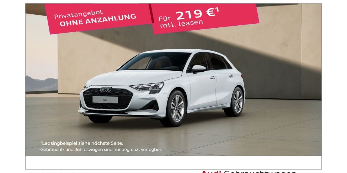Audi A3 22.987 km 28.480 &euro; Mülheim a.d. Ruhr 45481