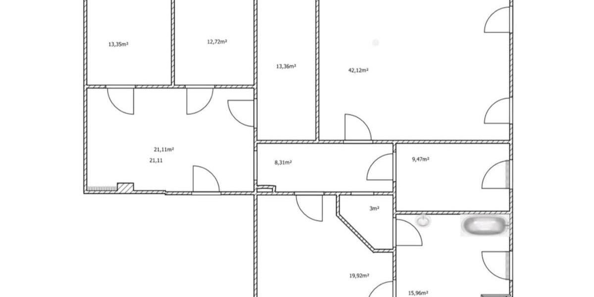 Etagenwohnung Neustadt in Sachsen - 5 Zimmer, 160 m&sup2;, 960&euro; | Angebot:26216073