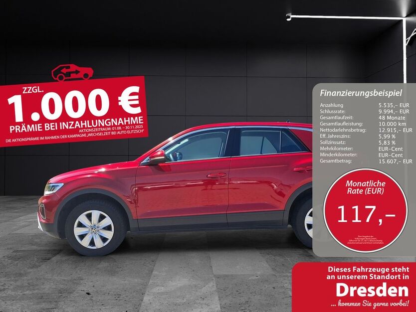 VW T-Roc 34.500 km 18.450 € Dresden 01139