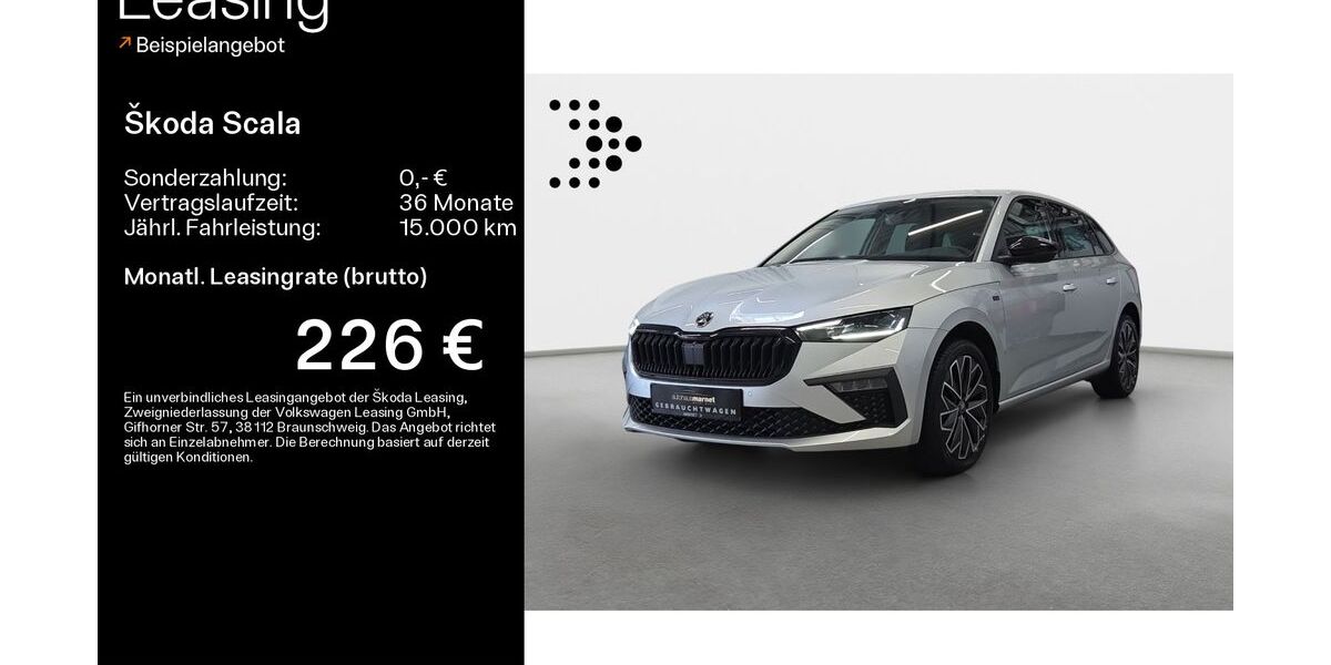 Skoda Scala 23.155 km 21.180 &euro; Mainz-Kastell (Wiesbaden) 55252