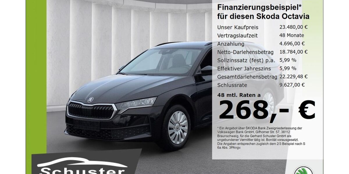 Skoda Octavia 25.889 km 23.480 &euro; Ruhstorf 94099