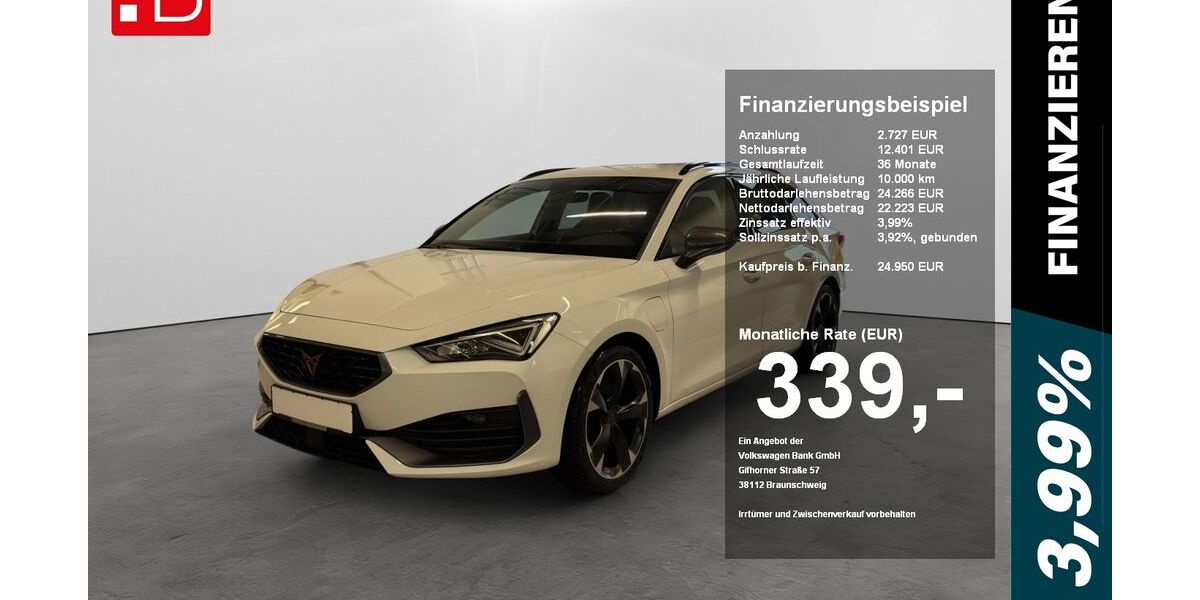Cupra Leon 81.415 km 24.950 &euro; Regensburg 93055