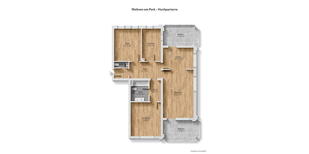 Etagenwohnung Bad Orb - 4 Zimmer, 103 m&sup2;, 296.000&euro; | Angebot:26091919
