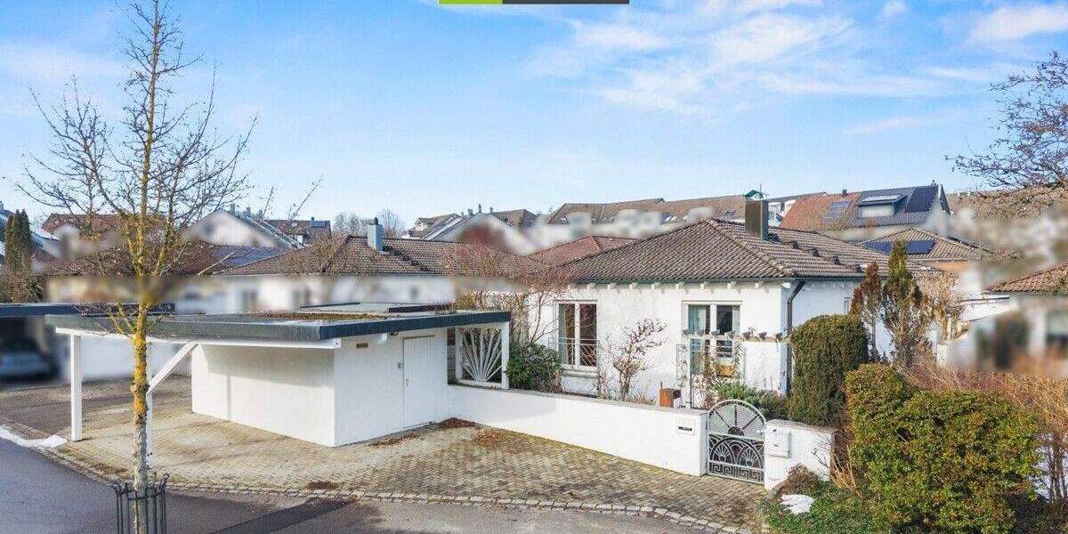 360° I Attraktiver Atrium-Bungalow in begehrter Ravensburger Weststadt 4 zimmer