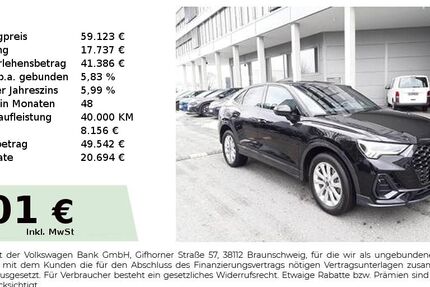 Audi Q3 99.950 km 59.123 &euro; Nürnberg 90431