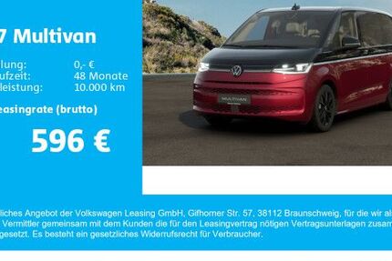 VW T7 Multivan 8.888 km 64.890 &euro; Gersthofen 86368