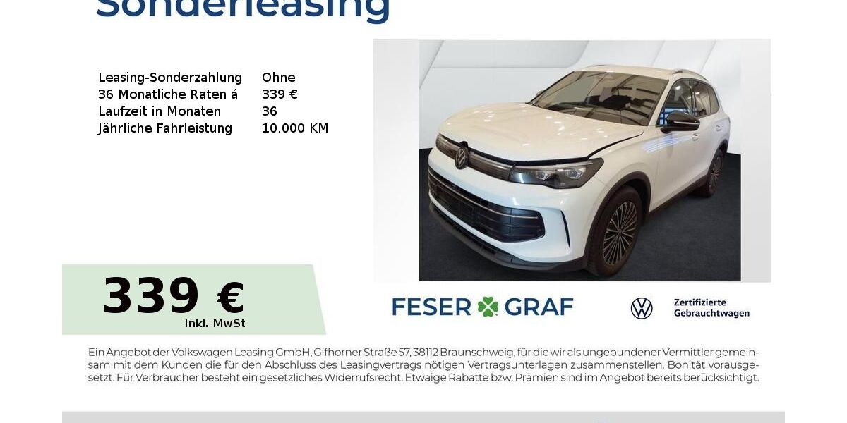 VW Tiguan 16.993 km 34.306 &euro; Nürnberg 90411