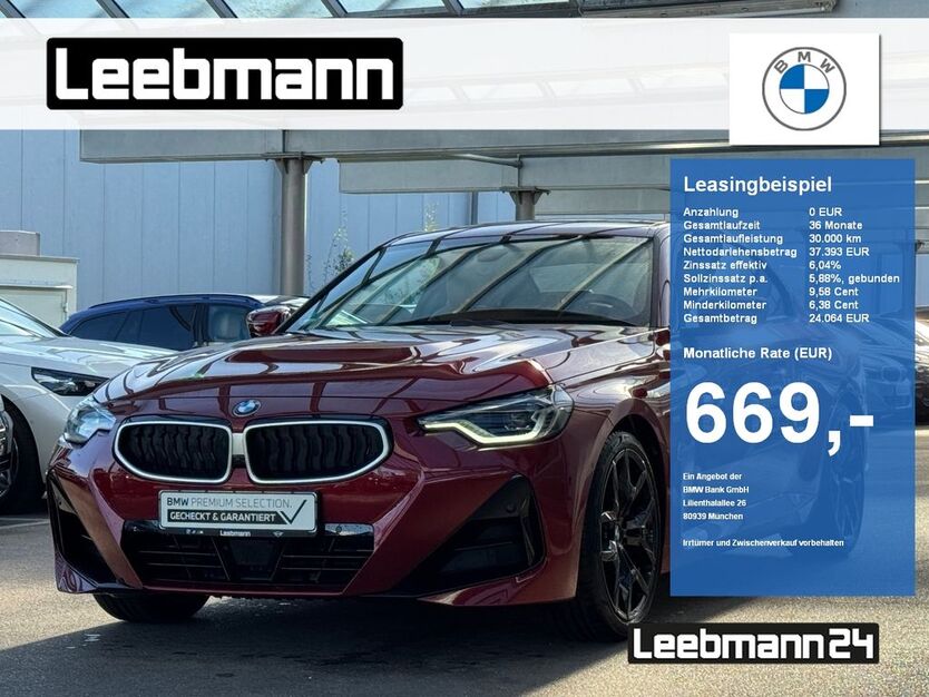 BMW 220 23.810 km 44.498 € Passau 94036