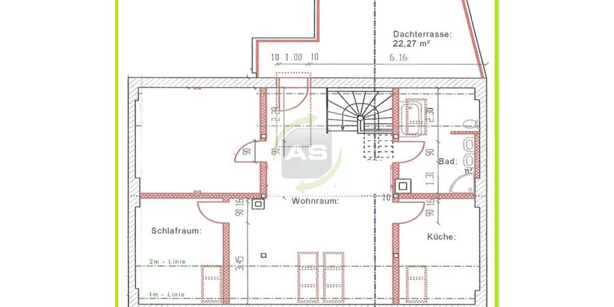 Dachgeschoßwohnung Zwickau - 3 Zimmer, 101 m&sup2;, 749&euro; | Angebot:26004595